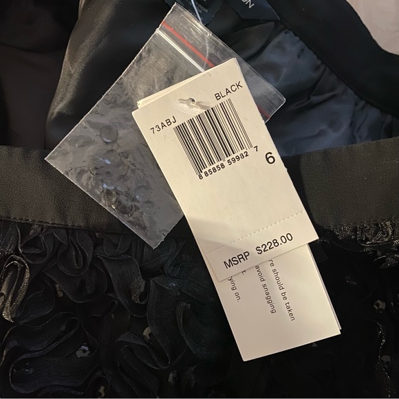 NWT FRENCH CONNECTION ROCHELLE RIBBON FLARED SKIRT - Picture 14 of 16